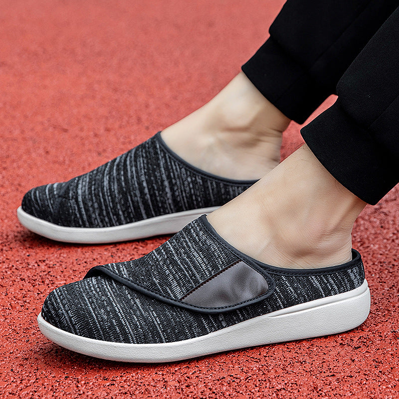 Baotou Semi-slipper Men's Summer Breathable Mesh Casual