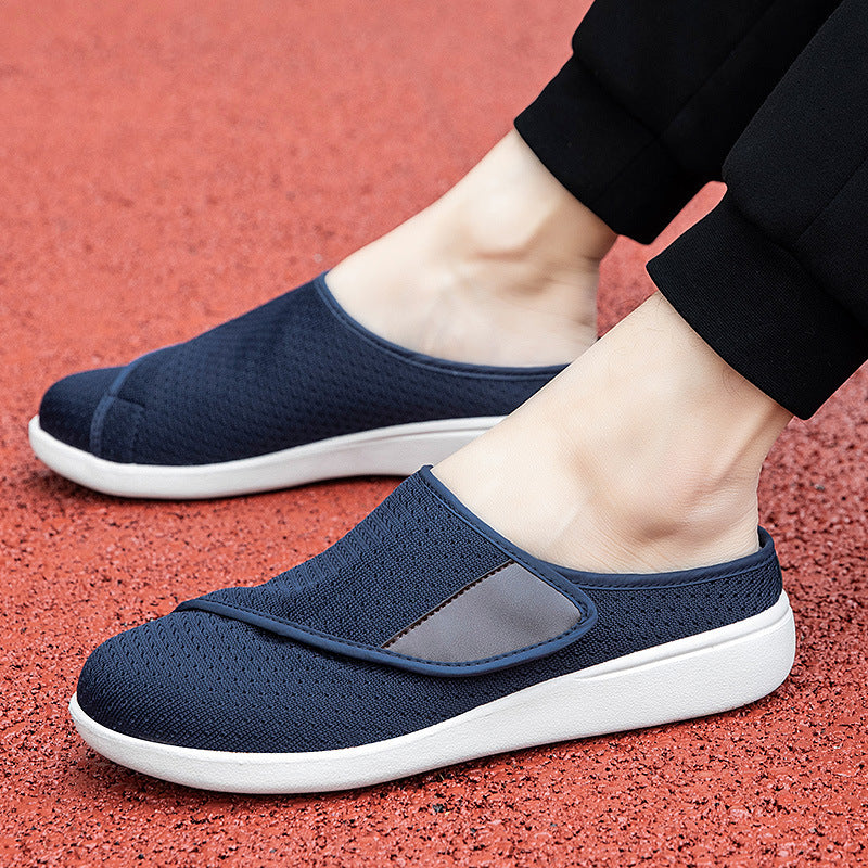 Baotou Semi-slipper Men's Summer Breathable Mesh Casual