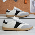 German Training Shoes Soft-soled Shoes Flat-heeled Low-top Lace-up White Shoes